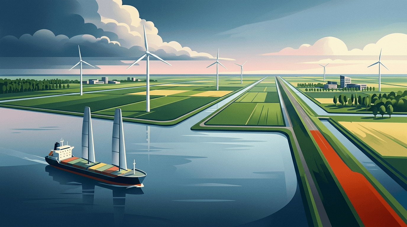 Zeewolde's Econowind Vaart Vooruit: Innovatieve Windzeilen Stimuleren Groei en Duurzaamheid