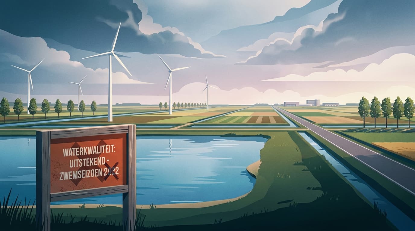 Verwarring bij Spijkvijver Biddinghuizen: Provincie Kritisch over Misleidende Informatie Zwemwaterkwaliteit