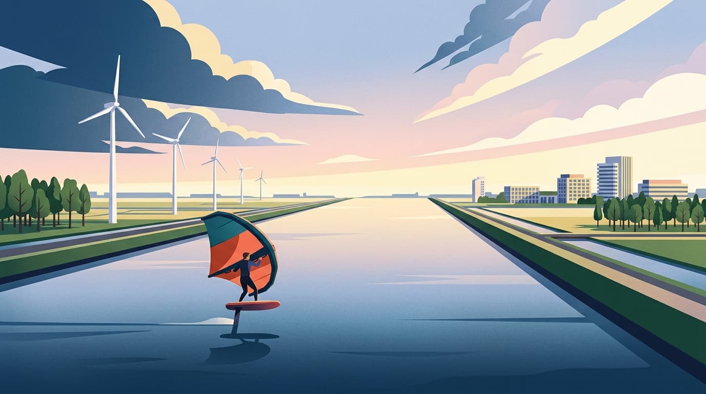 Almeerder Baanbrekend: Wingfoilen Toegankelijk Maken Voor Iedereen Met Een Beperking