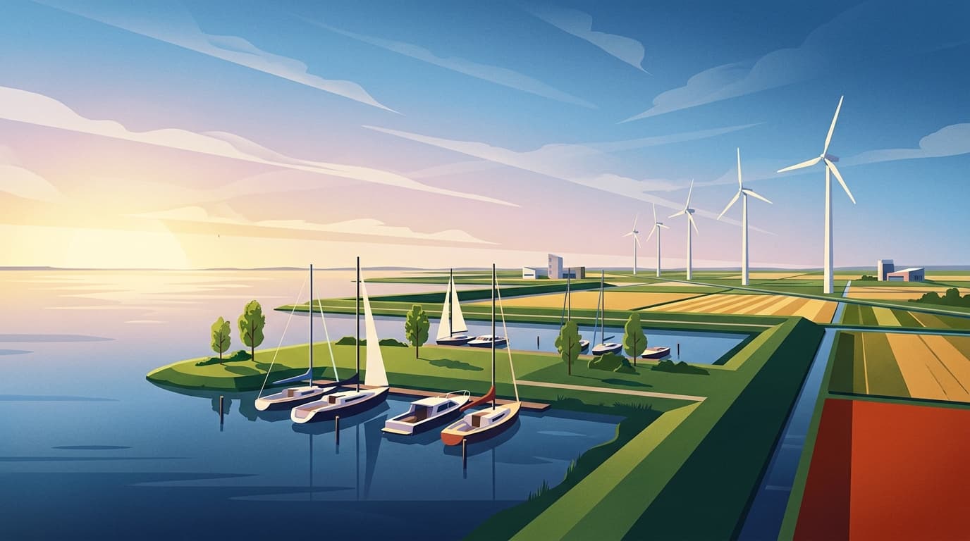 Zomerdrukte op de Randmeren: Flevolandse Wateren Trekken Massaal Bootliefhebbers