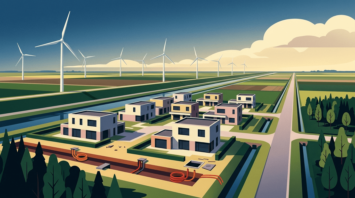 Nieuwbouwwoningen Emmeloord Maanden Vertraagd Door Netproblemen: Een Voorbode voor Flevoland?