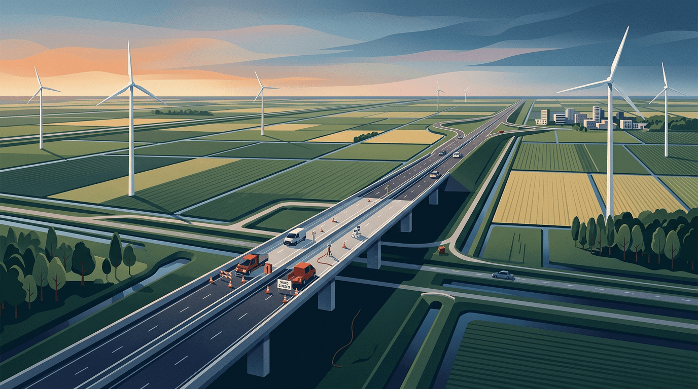 Brug A28 bij Nijkerk Uit Voorzorg Afgesloten: Impact op Flevolandse Verkeer